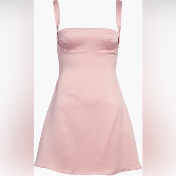 House of CB KARA P PINK QUARTZ MINI DRESS - Picture 2 of 5